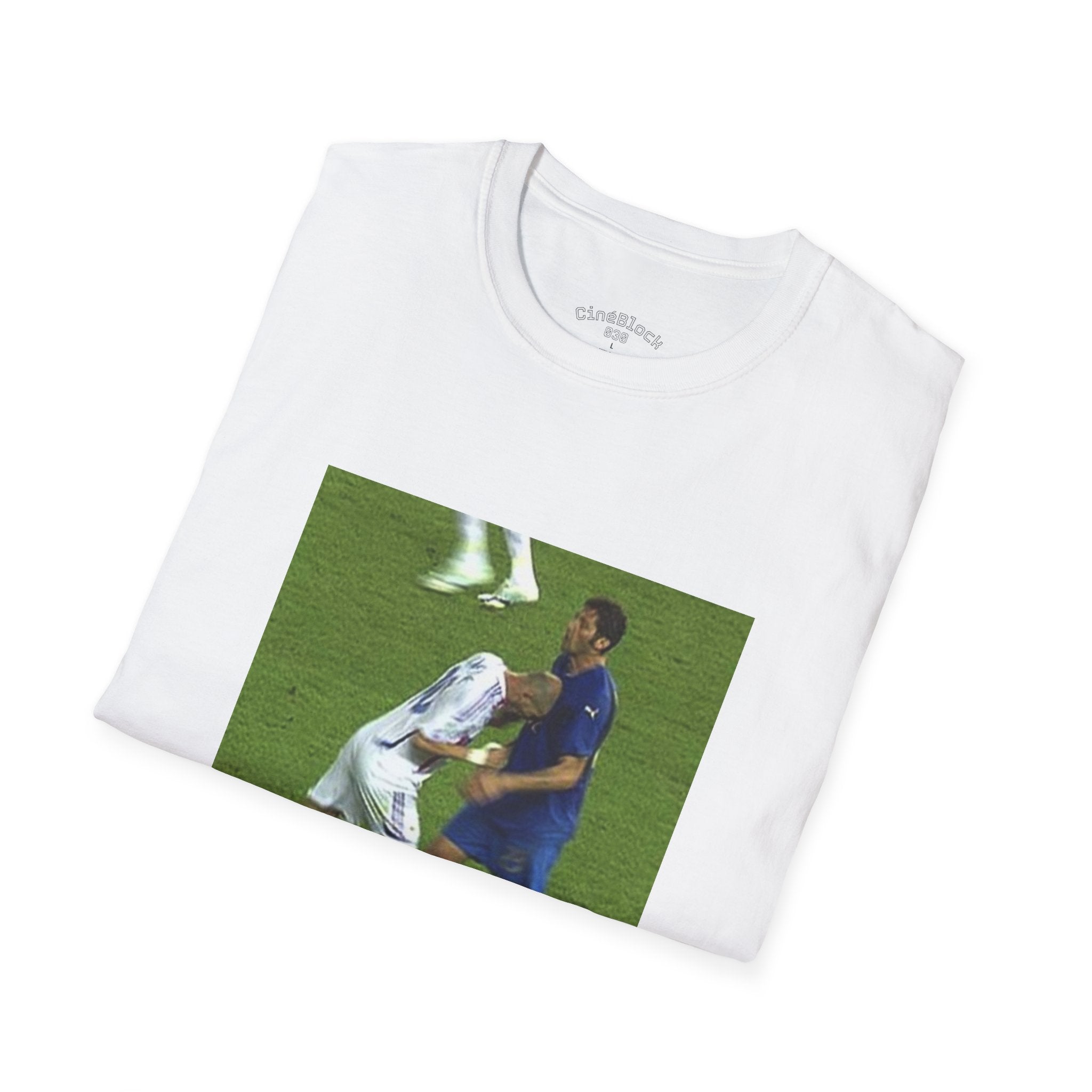 Zidane Kopfnuss T-Shirt White