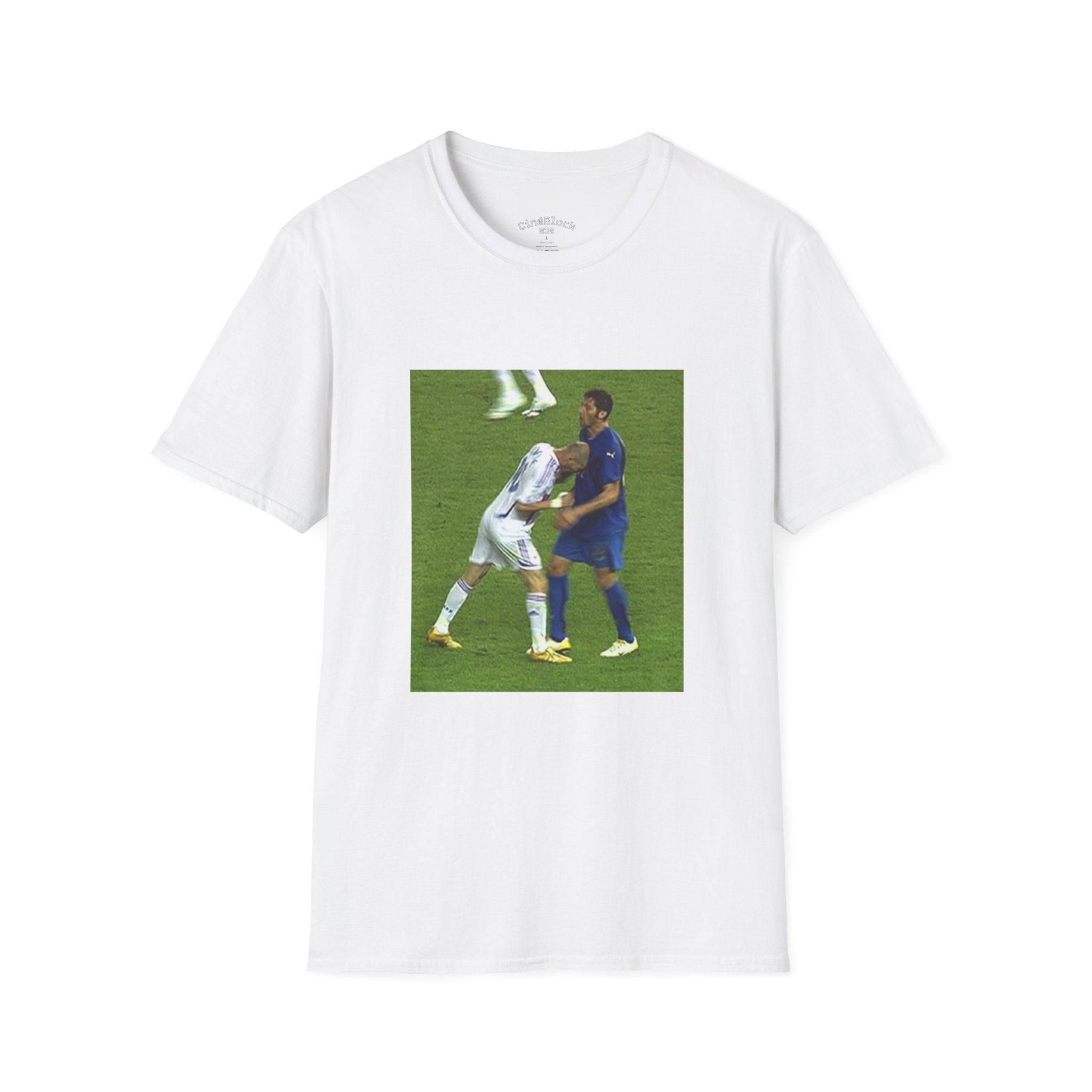Zidane Kopfnuss T-Shirt White