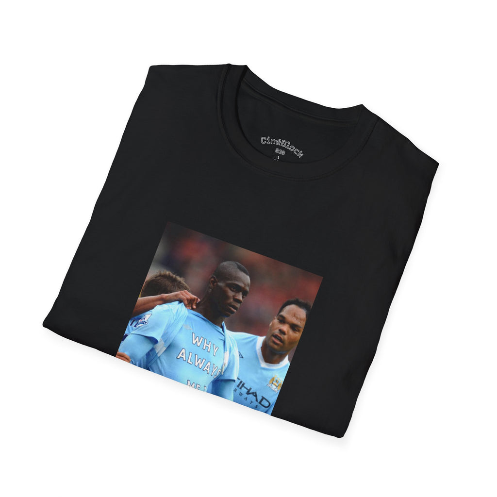 Ballotelli "Why Always Me" T-Shirt Black