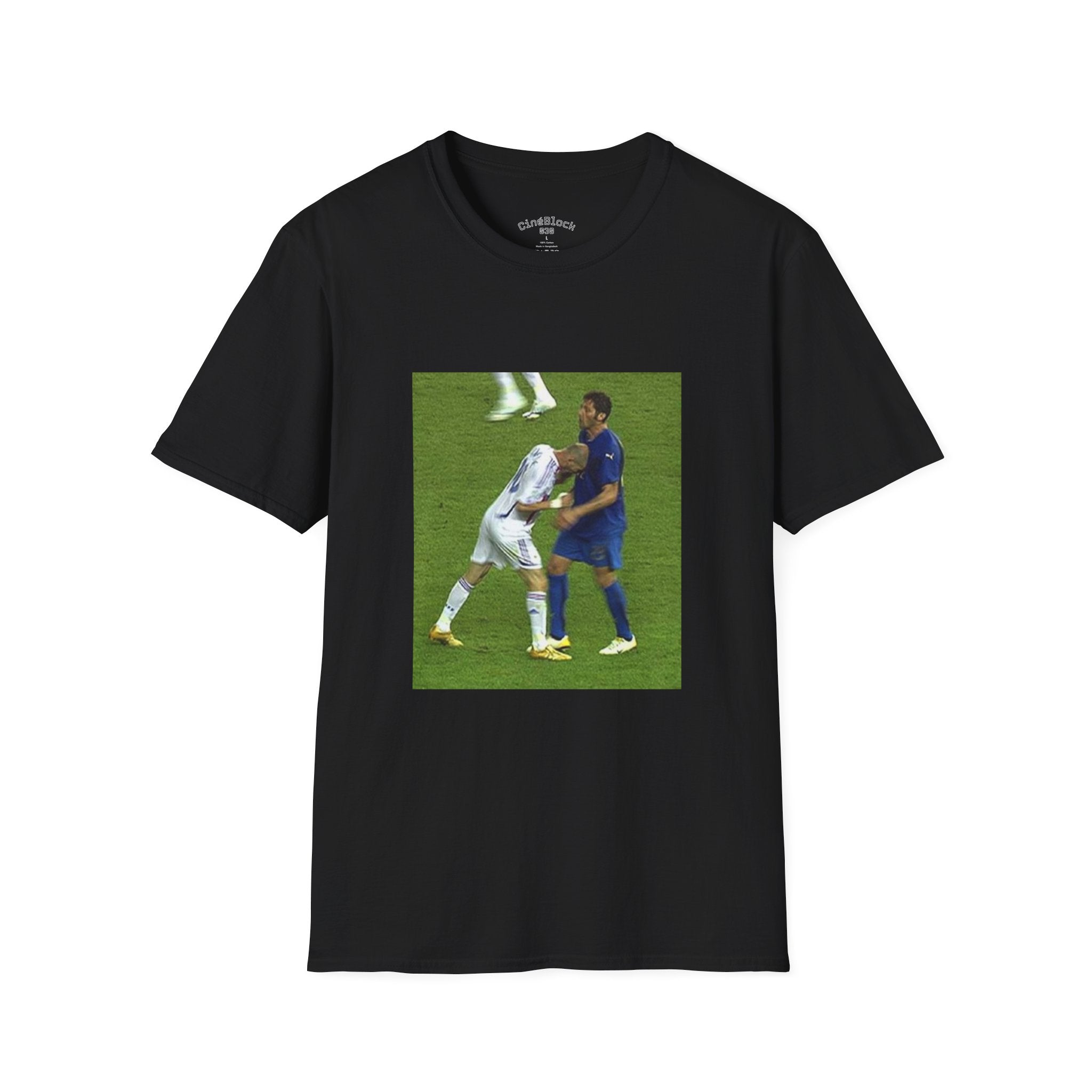 Zidane Kopfnuss T-Shirt Black